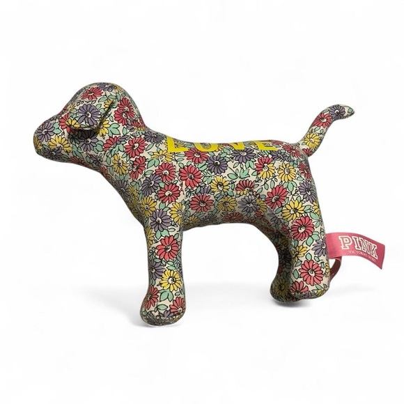 PINK Victoria's Secret Multicolor Floral Dog Toy - Picture 1 of 7